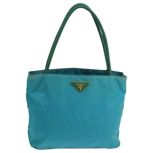 Prada Tessuto Blue Synthetic tote - Picture 1 of 10